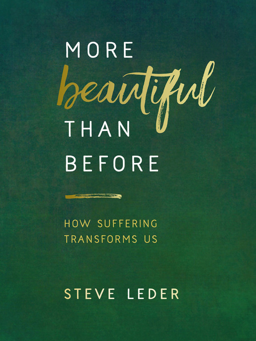 Title details for More Beautiful Than Before by Steve Leder - Available